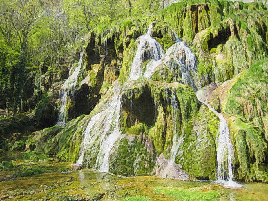 Ein Bild, das Natur, drauen, Rock, Wasserfall enthlt.

Automatisch generierte Beschreibung