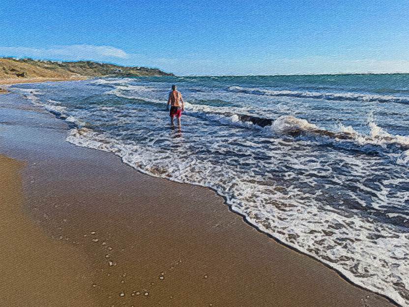 Ein Bild, das drauen, Wasser, Strand, Boden enthlt.

Automatisch generierte Beschreibung