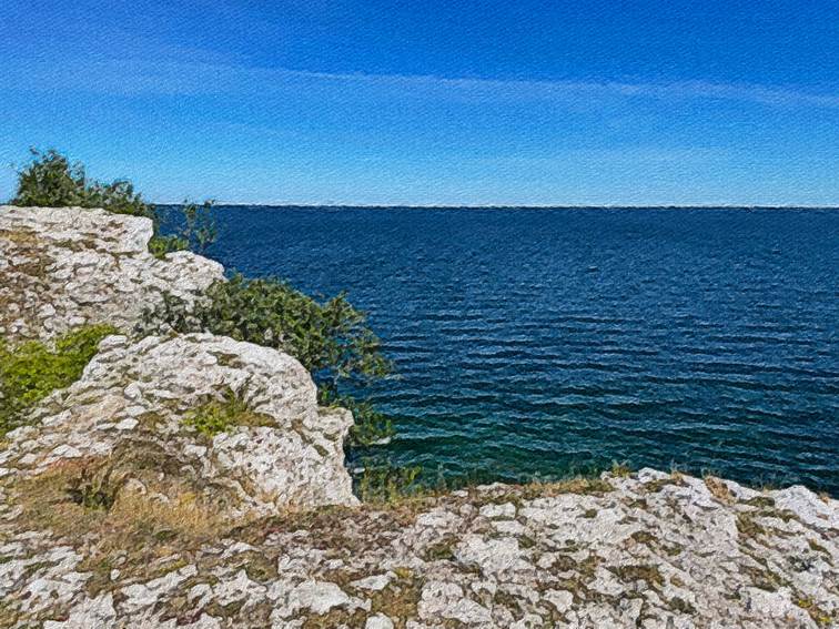 Ein Bild, das Wasser, drauen, Rock, Natur enthlt.

Automatisch generierte Beschreibung